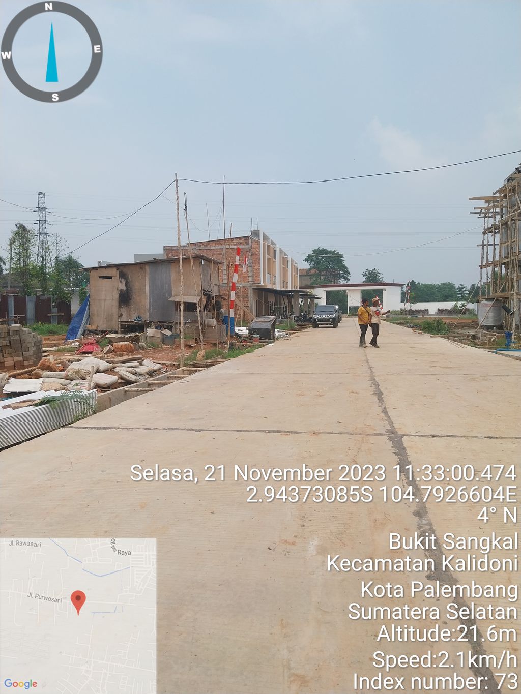 foto contoh rumah perumahan Royal Central Park