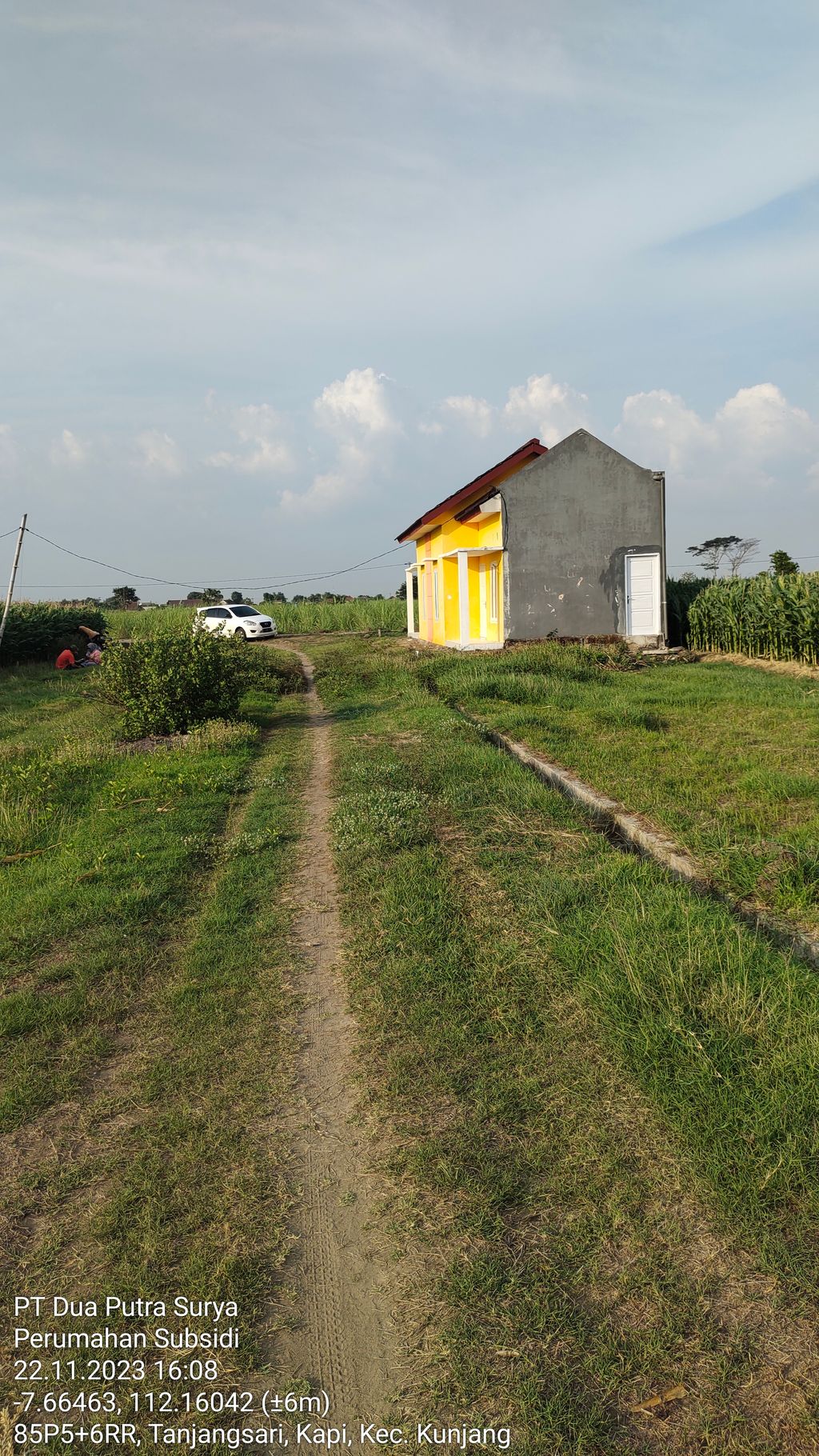 foto posisi tengah perumahan Griya Kapi Indah
