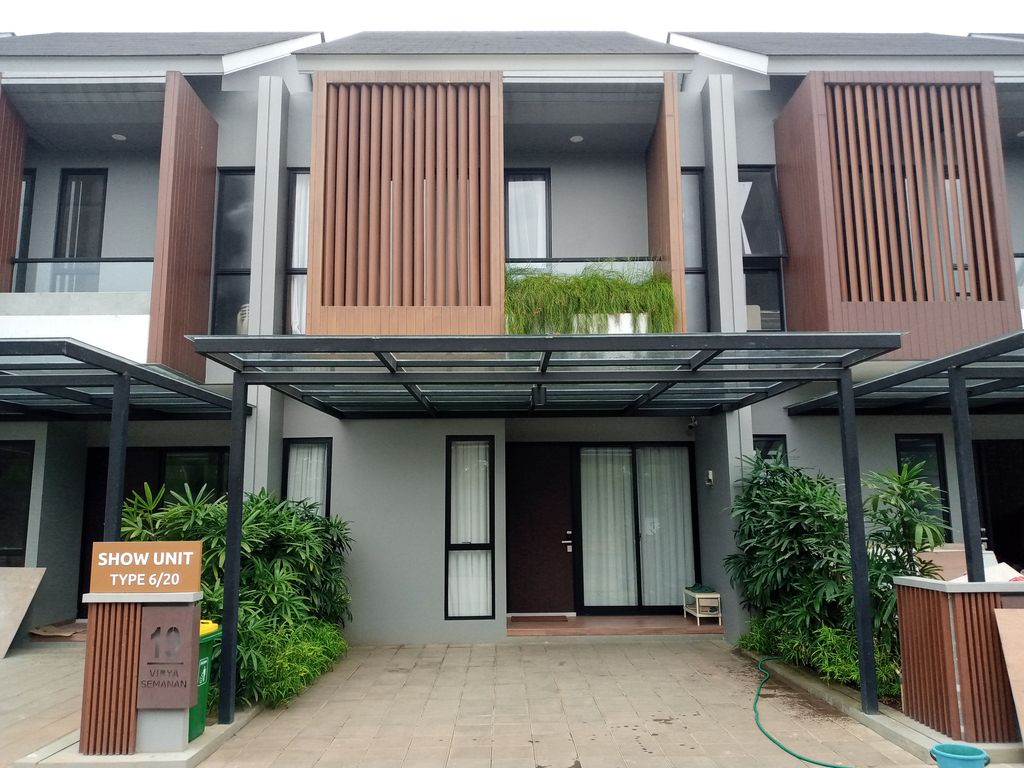 foto contoh rumah perumahan TAMAN SEMANAN INDAH - CLUSTER VIRYA SEMANAN