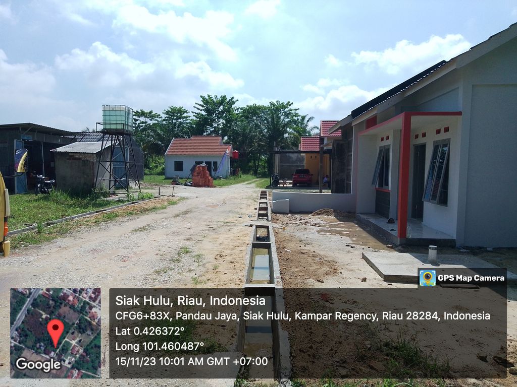 foto gerbang perumahan Pandau Berkah Residence