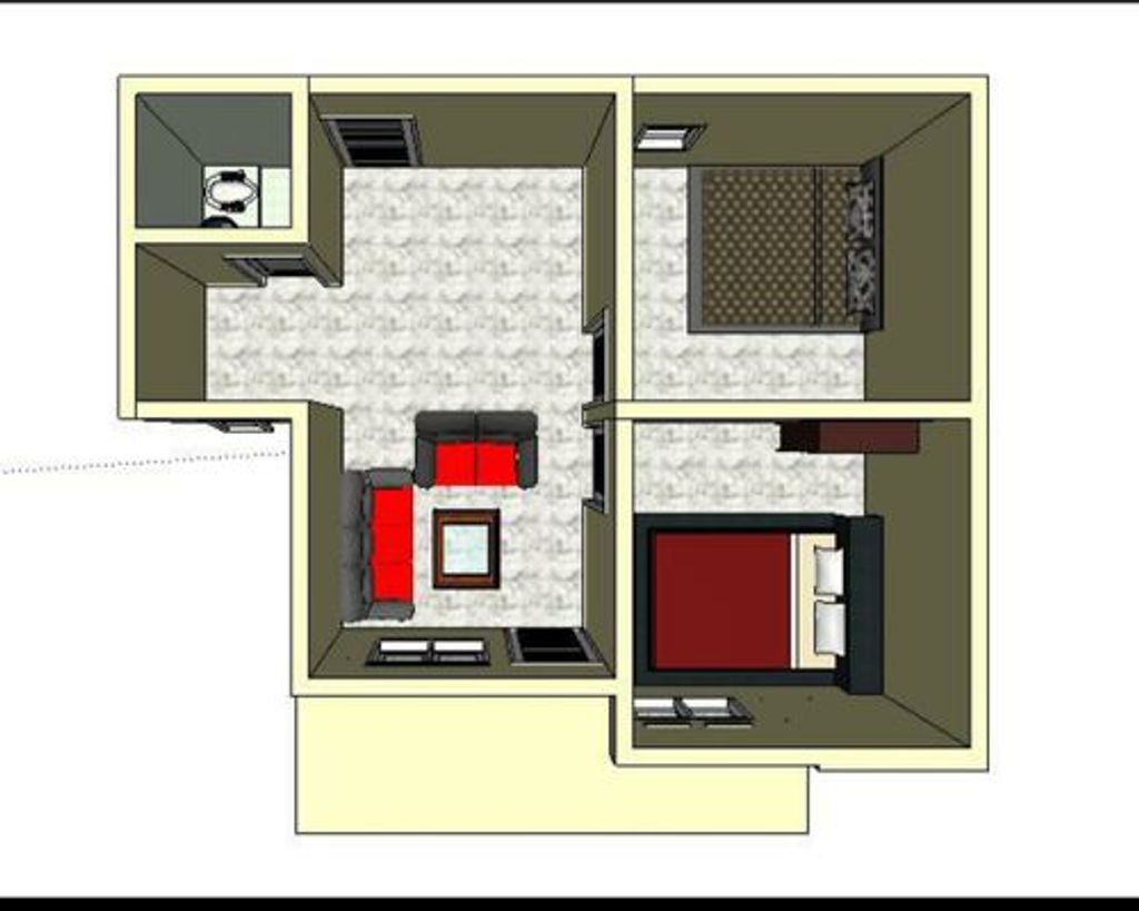foto denah rumah tipe RSH perumahan Pandau Berkah Residence