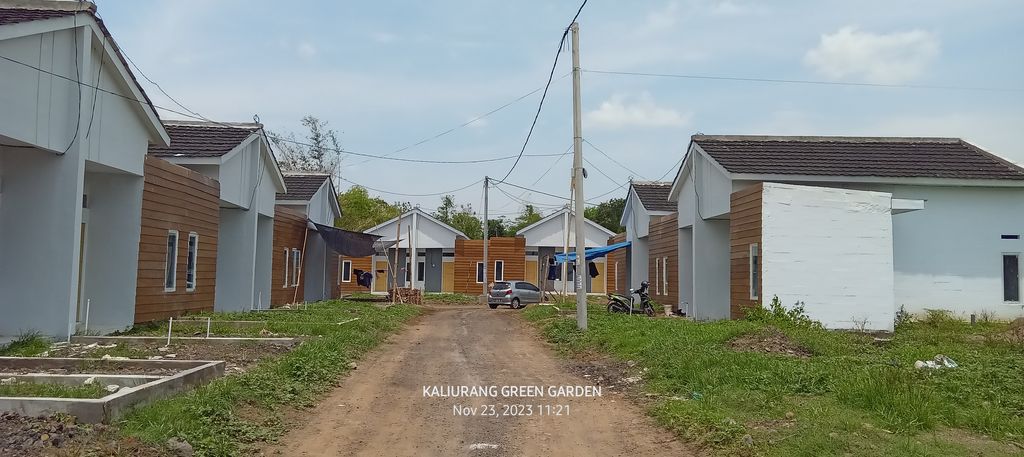 foto posisi tengah perumahan KALIURANG GREEN GARDEN 2