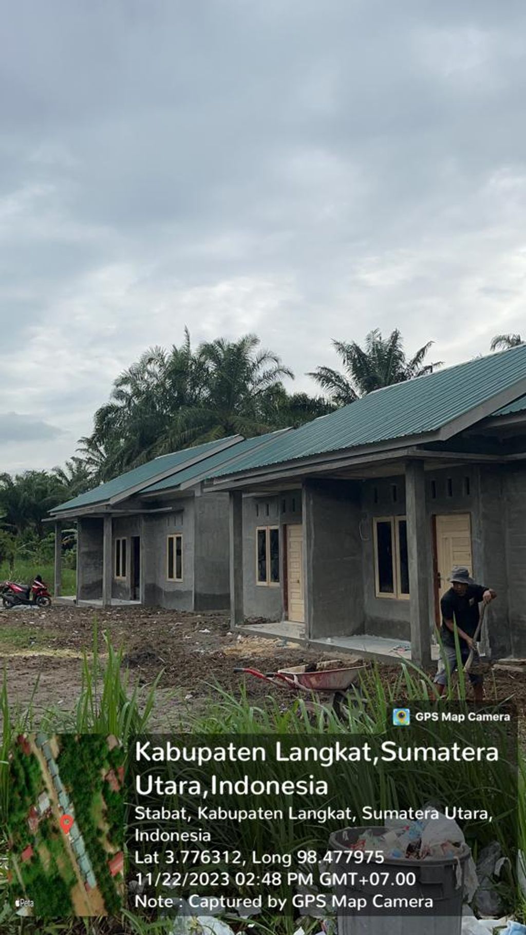 foto posisi tengah perumahan Perumahan Griya Melati Tipe 36