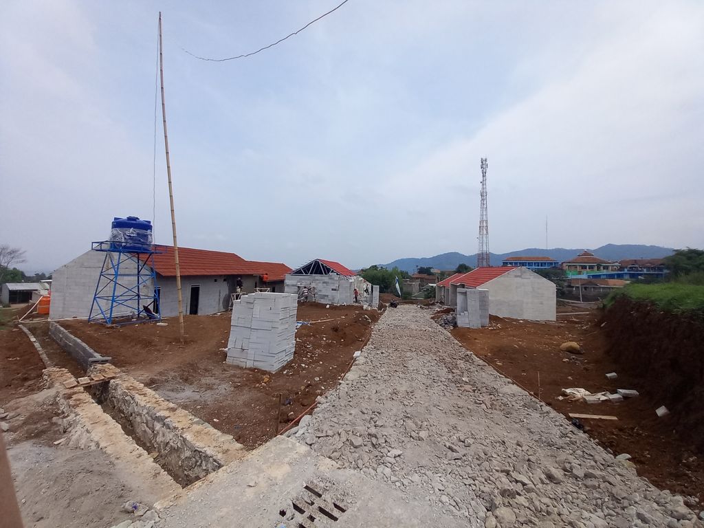 foto posisi tengah perumahan Bumi Priangan Persada 2