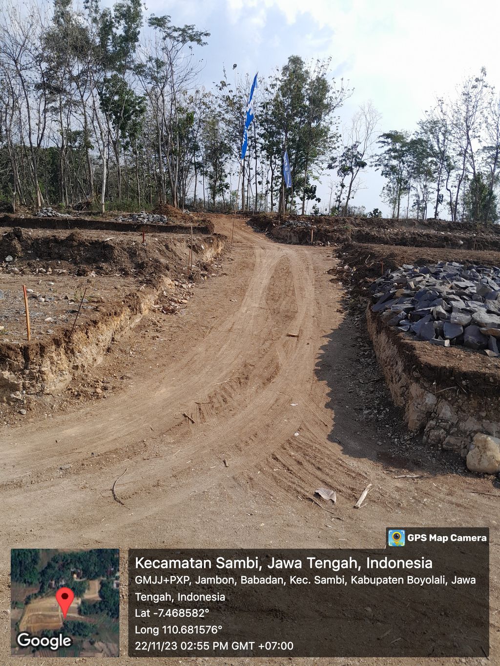 foto posisi tengah perumahan PESONA SAMBI RESIDENCE
