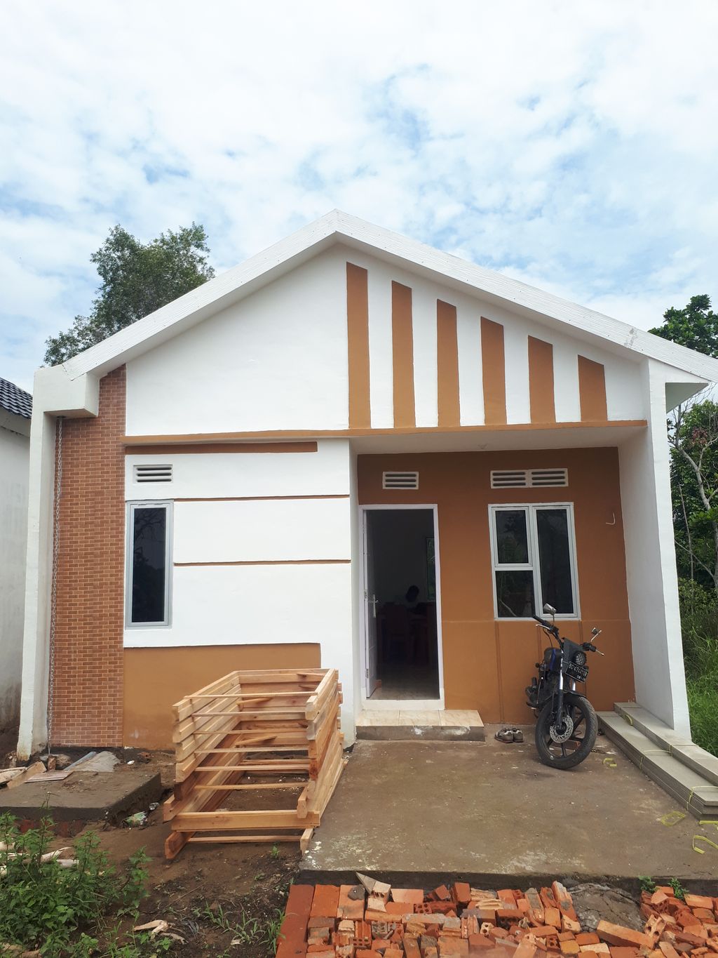 foto tampak rumah tipe 36 TAHUN 2023 perumahan KAMPOENG BORANG ASRI 2