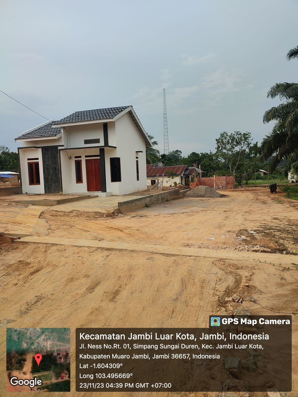 foto gerbang perumahan FAZS GREEN HILL