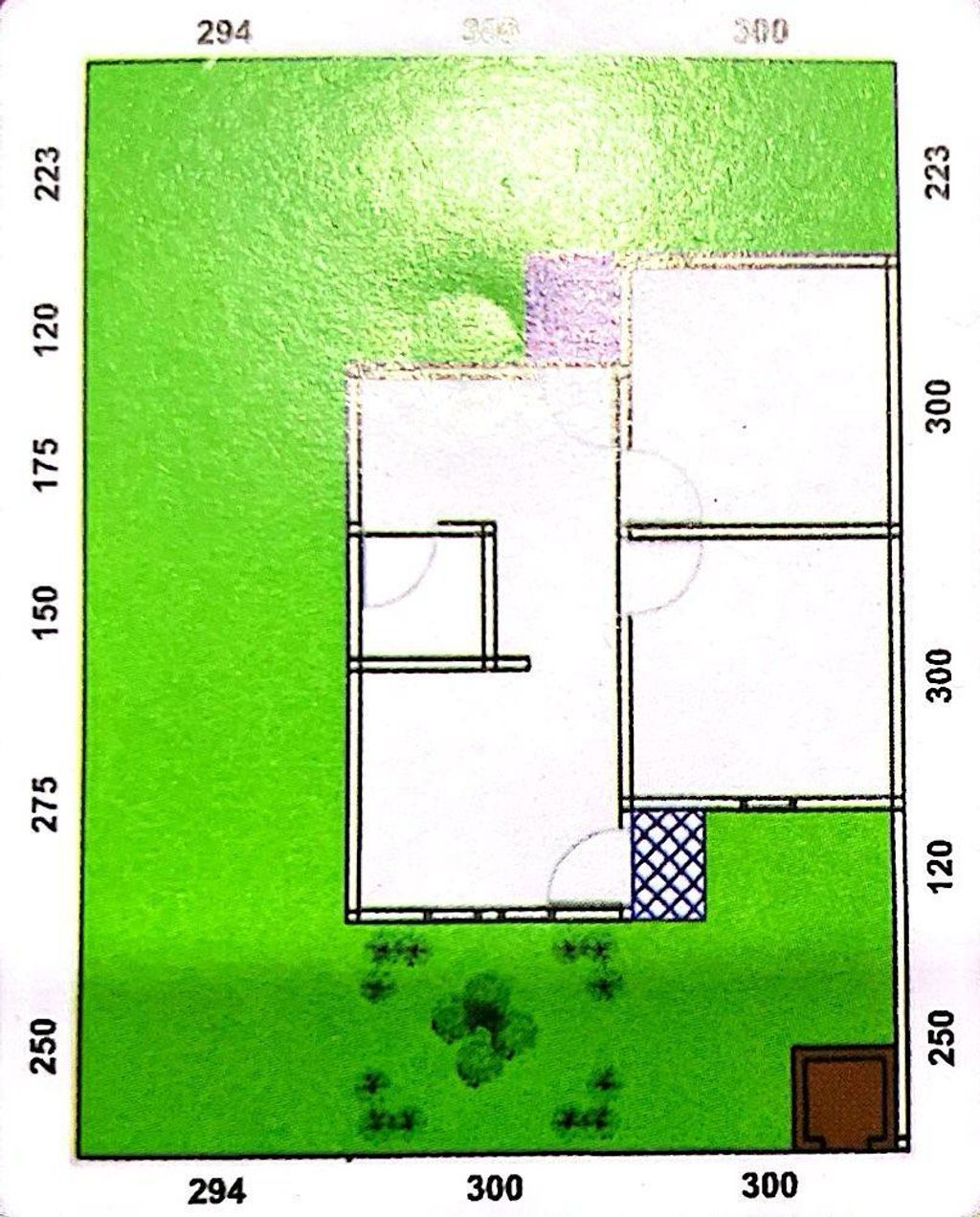 foto denah rumah tipe 36 perumahan gemilang II