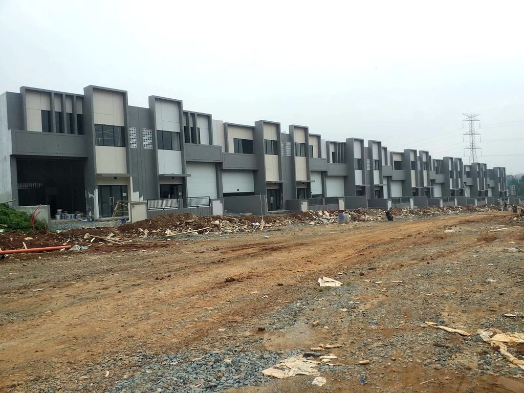 foto contoh rumah perumahan Taman Tekno X