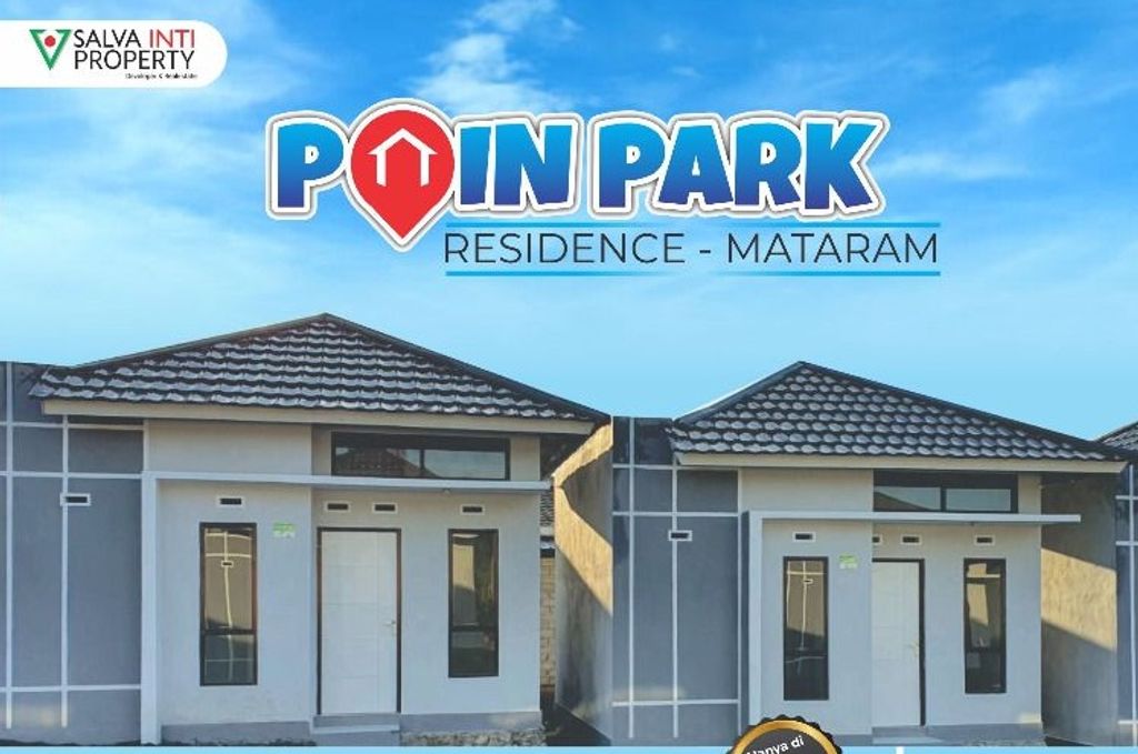 foto tampak rumah tipe 27/70 perumahan POIN PARK