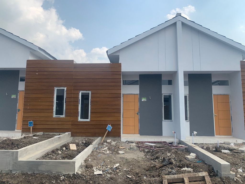 foto tampak rumah tipe 30 perumahan KALIURANG GREEN GARDEN 2