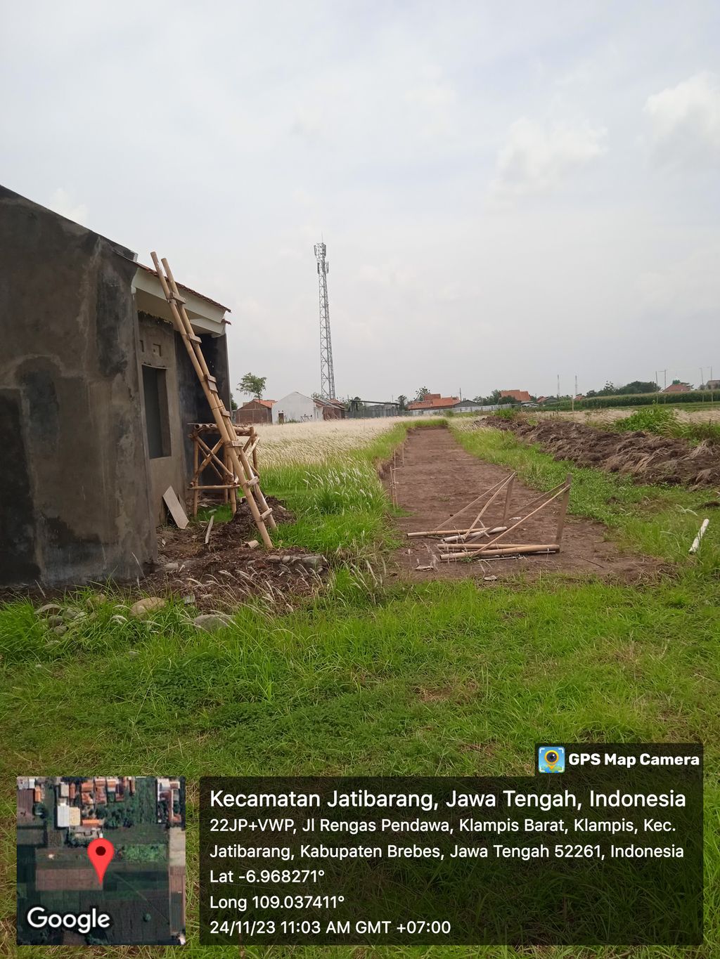 foto posisi tengah perumahan GRAHA SEDOYO KONCO LAND