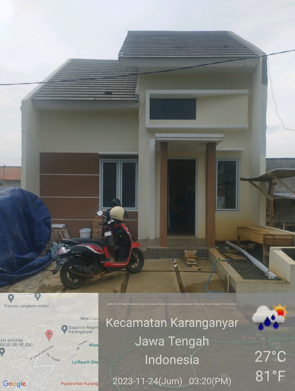 foto contoh rumah perumahan AISHA RESIDENCE