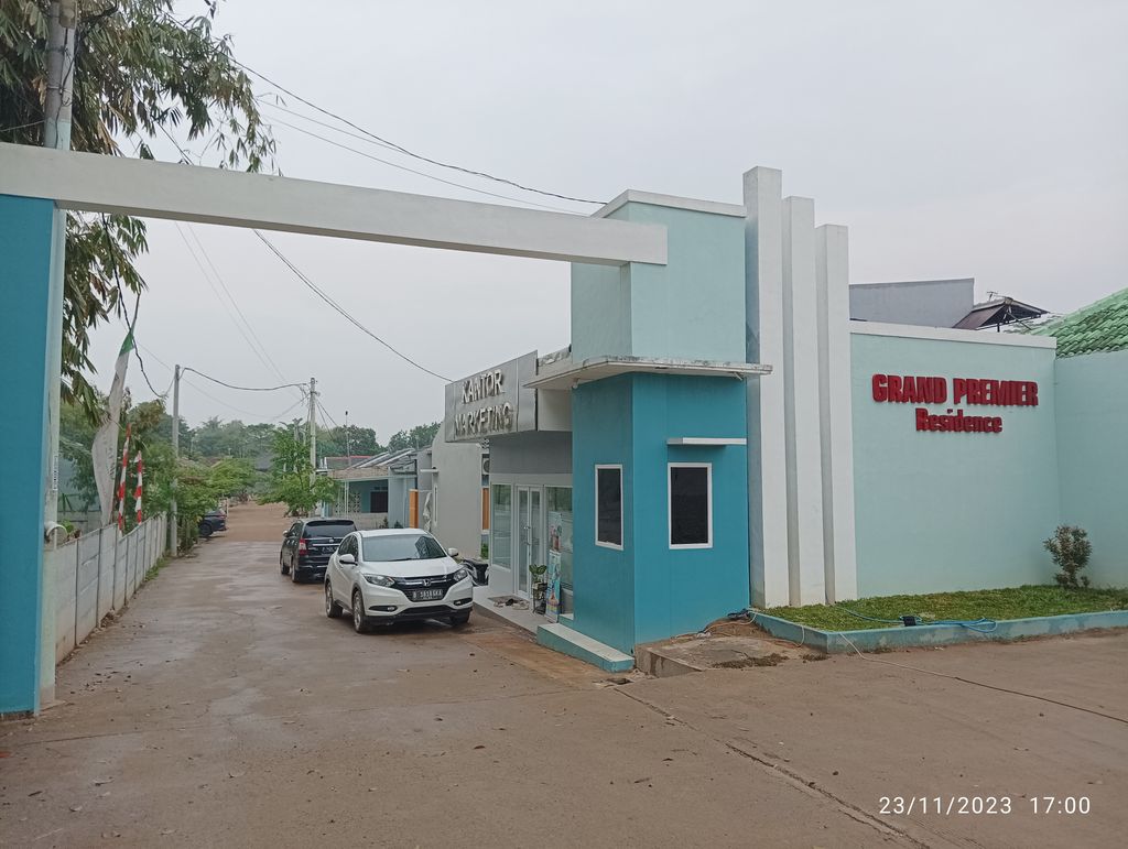 foto gerbang perumahan Grand Premier Residence tahap 2