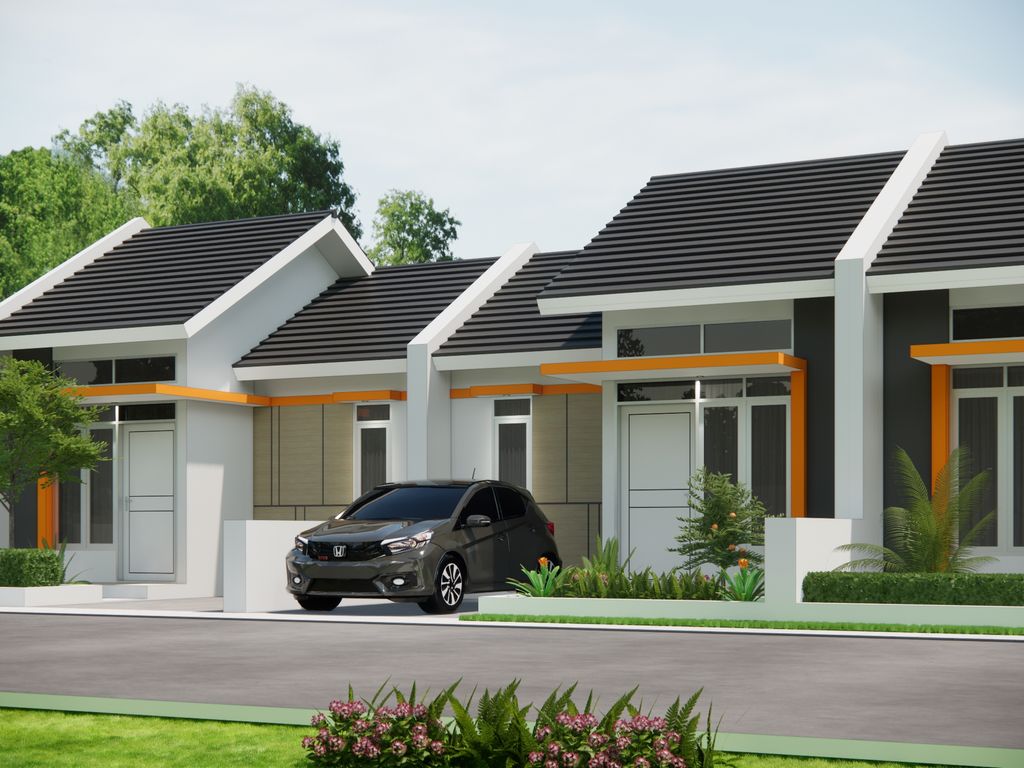 foto tampak rumah tipe 34/60 perumahan NEW BINTANG PRATAMA REGENCY