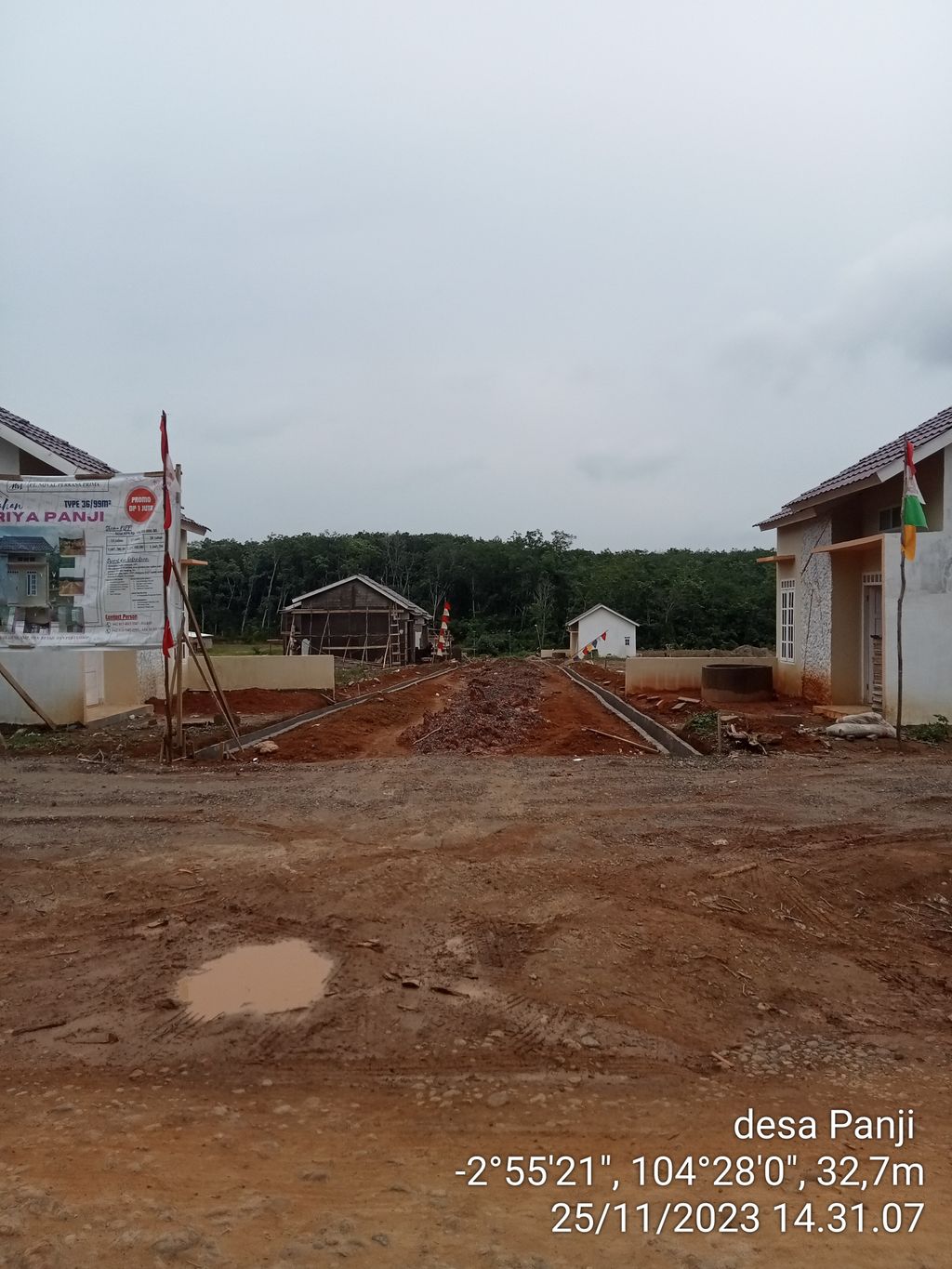 foto gerbang perumahan Griya panji