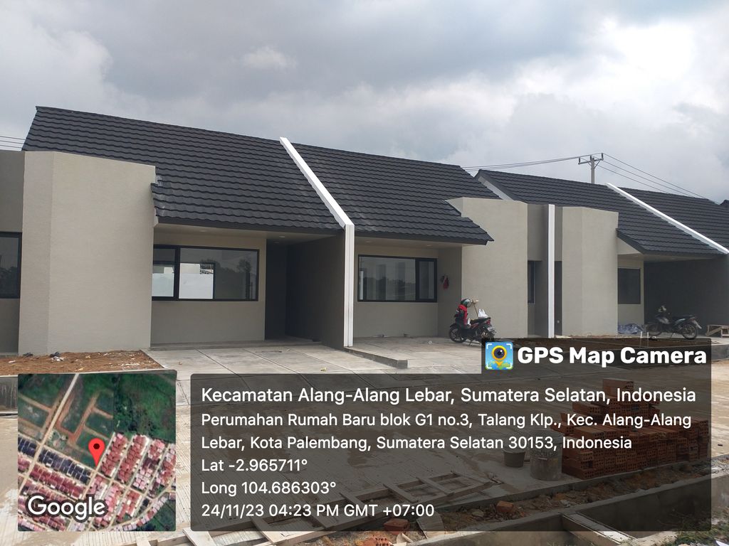 foto contoh rumah perumahan Perumahan Rumah Baru Cluster Alicia