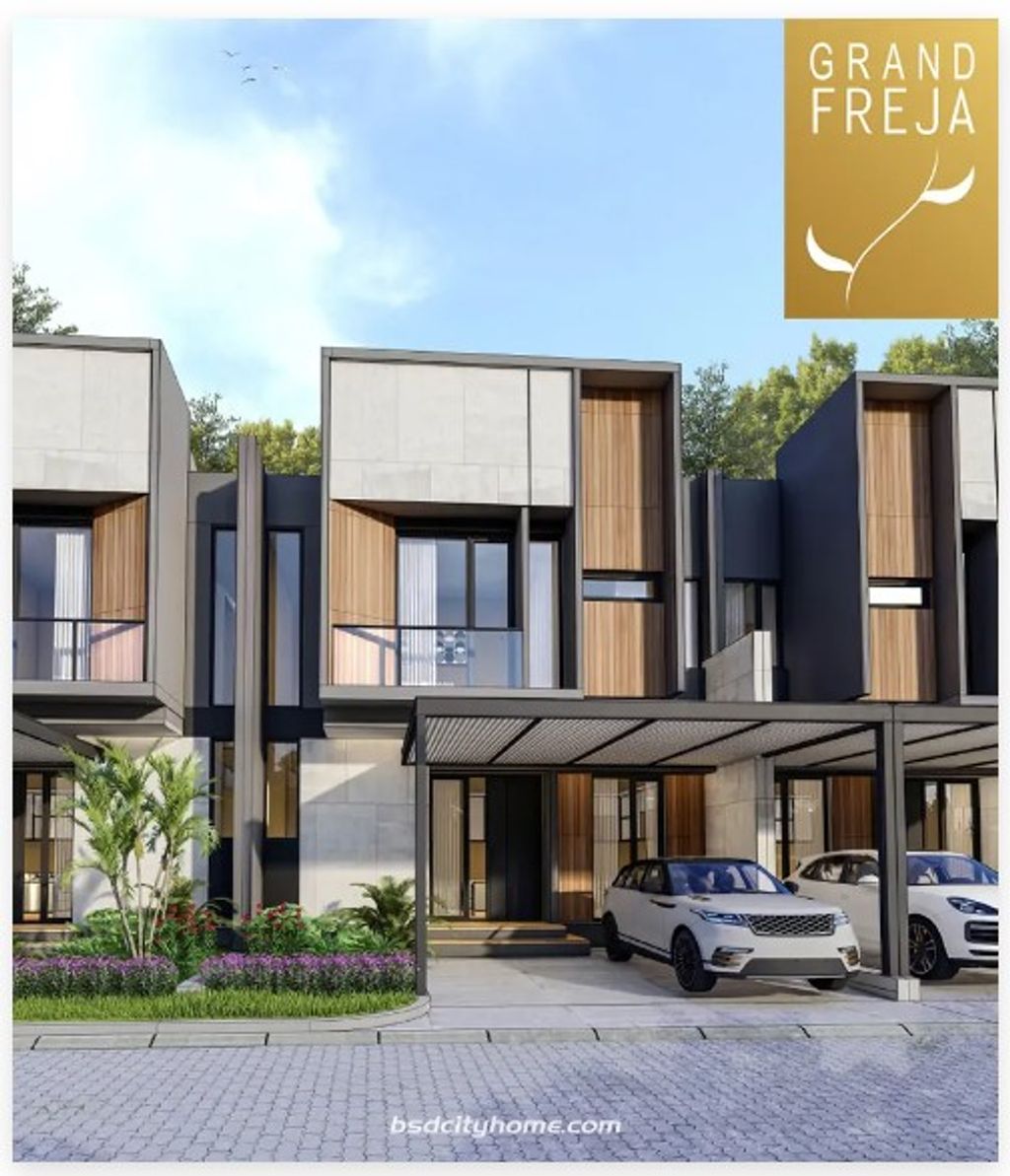 foto tampak rumah tipe 118/144 A1-1 perumahan GRAND FREJA