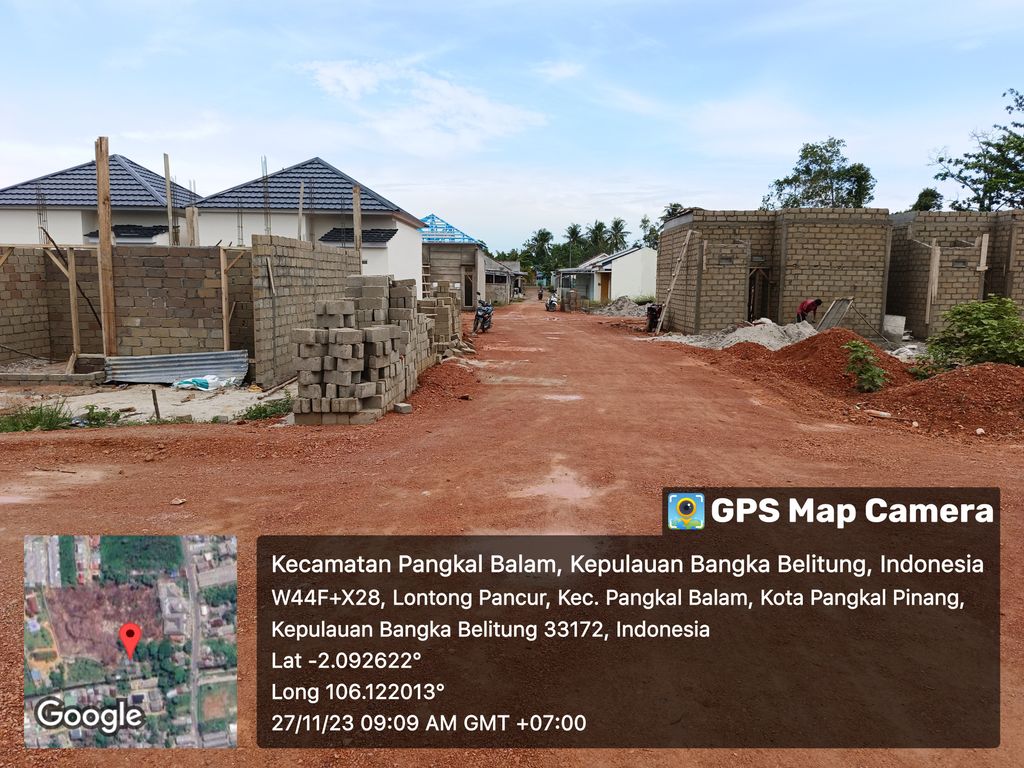 foto posisi tengah perumahan PERUMAHAN PONDOK INDAH 8
