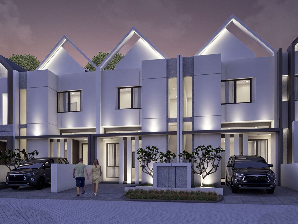 foto tampak rumah tipe Zurich perumahan GRAND ROYAL REGENCY