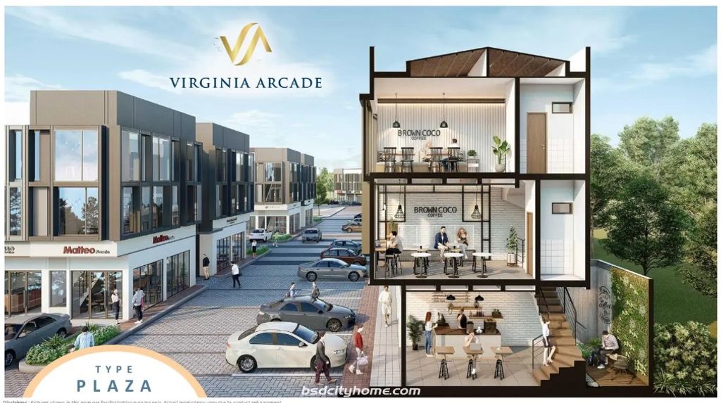 foto tampak rumah tipe 84/36 B5-1 perumahan Virginia Arcade