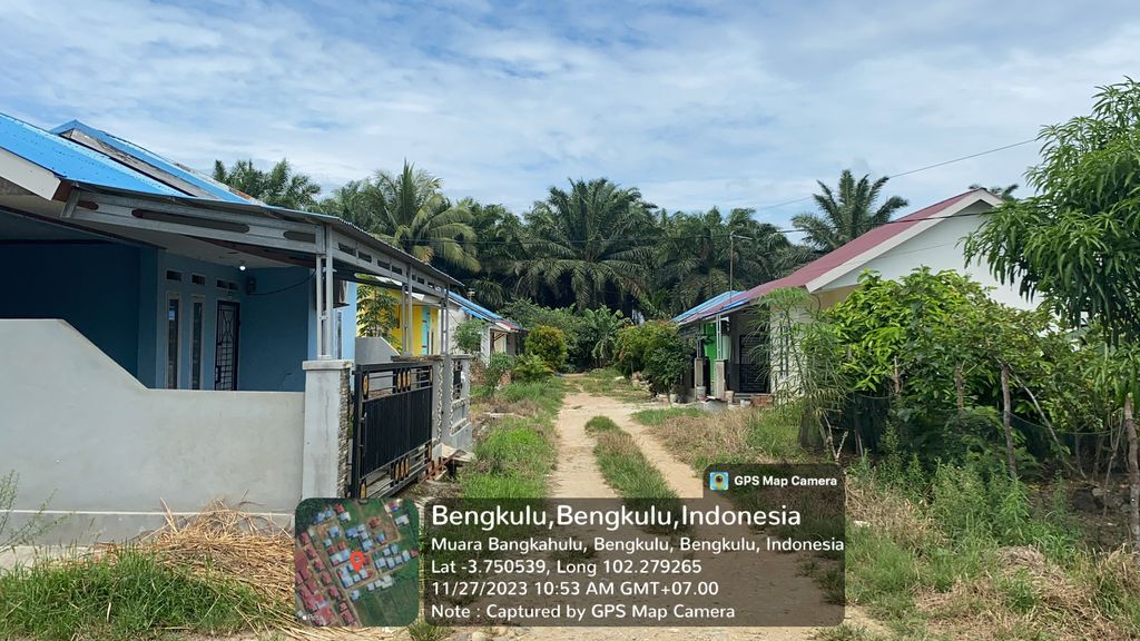 foto posisi tengah perumahan PONDOK BULAT RESIDENCE