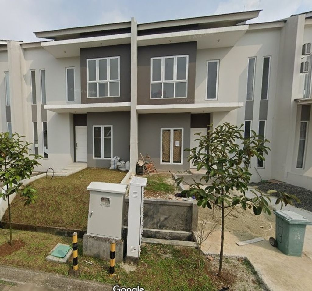 foto tampak rumah tipe 60 perumahan Pakuan Hill