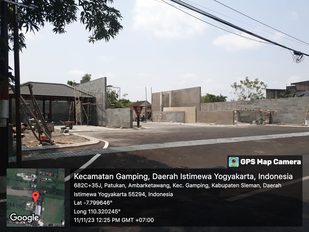 foto gerbang perumahan PONDOK PERMAI GAMPING 1