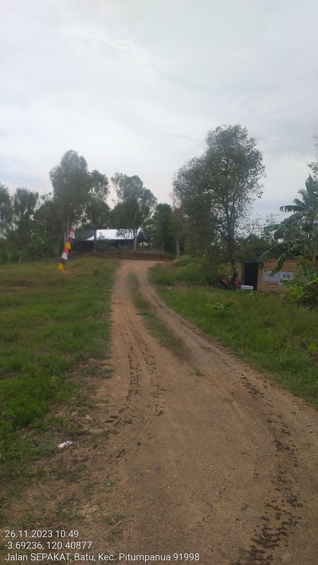 foto posisi tengah perumahan GREEN BALU MADANI