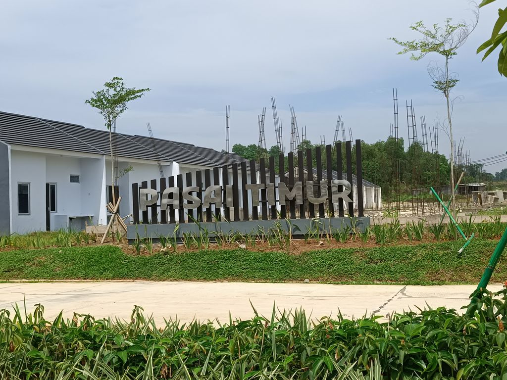 foto gerbang perumahan MODERNLAND CILEJIT-PASAI TIMUR
