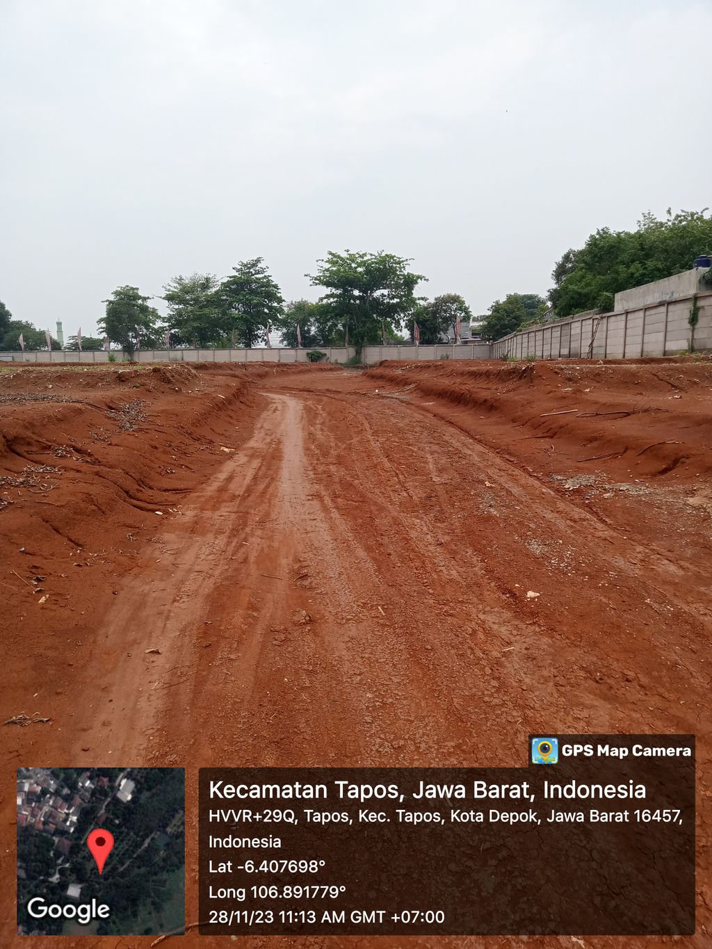 foto posisi tengah perumahan Umma Arsa