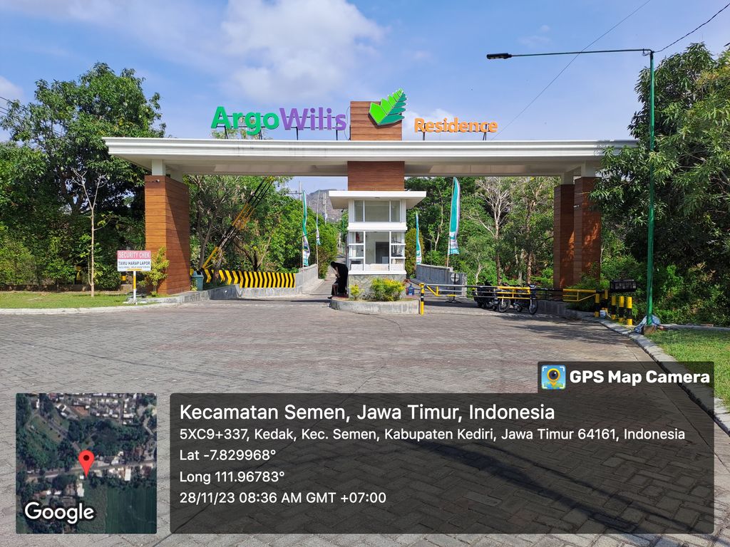 foto gerbang perumahan ARGOWILIS RESIDENCE