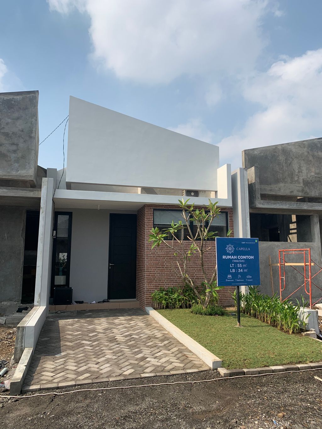 foto contoh rumah perumahan SWP RESIDENCE 2