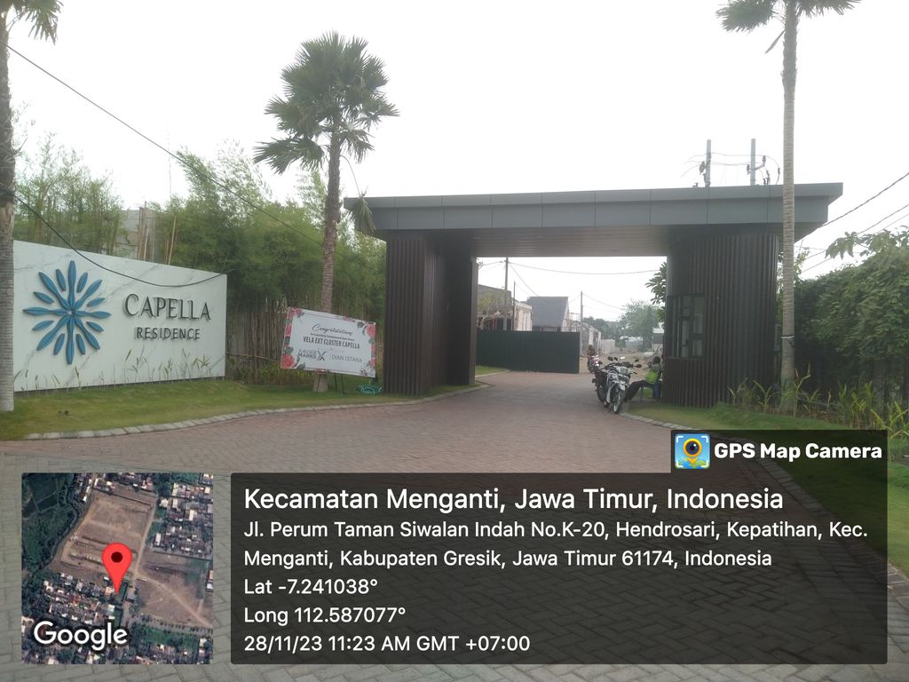 foto gerbang perumahan SWP RESIDENCE 2