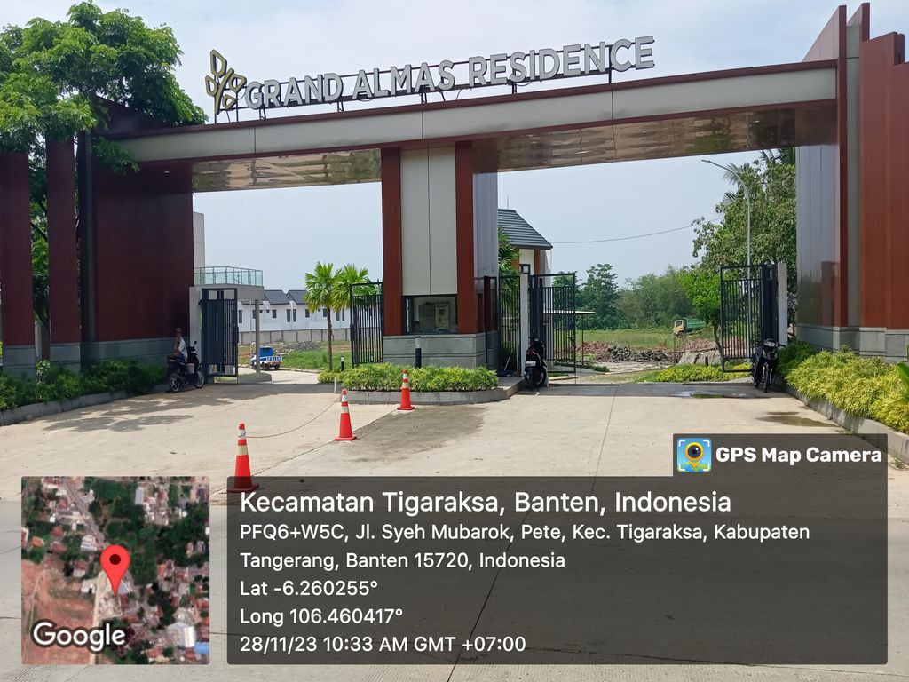 foto gerbang perumahan GRAND ALMAS RESIDENCE