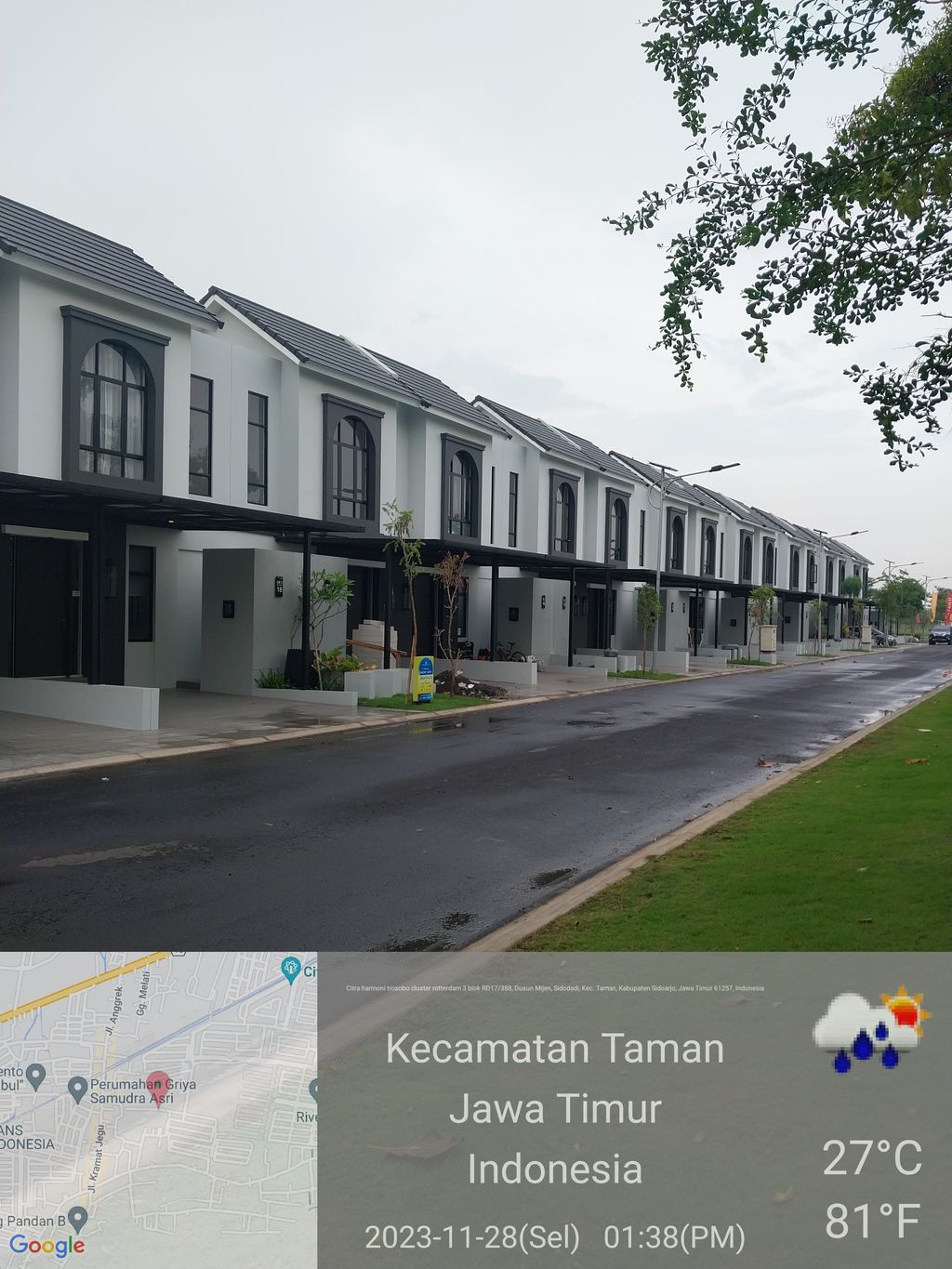 foto posisi tengah perumahan CITRAHARMONI - CLUSTER CAMBRIDGE