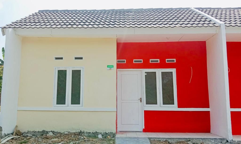 foto tampak rumah tipe 29/60 perumahan BUMI CIKARANG ASRI 1