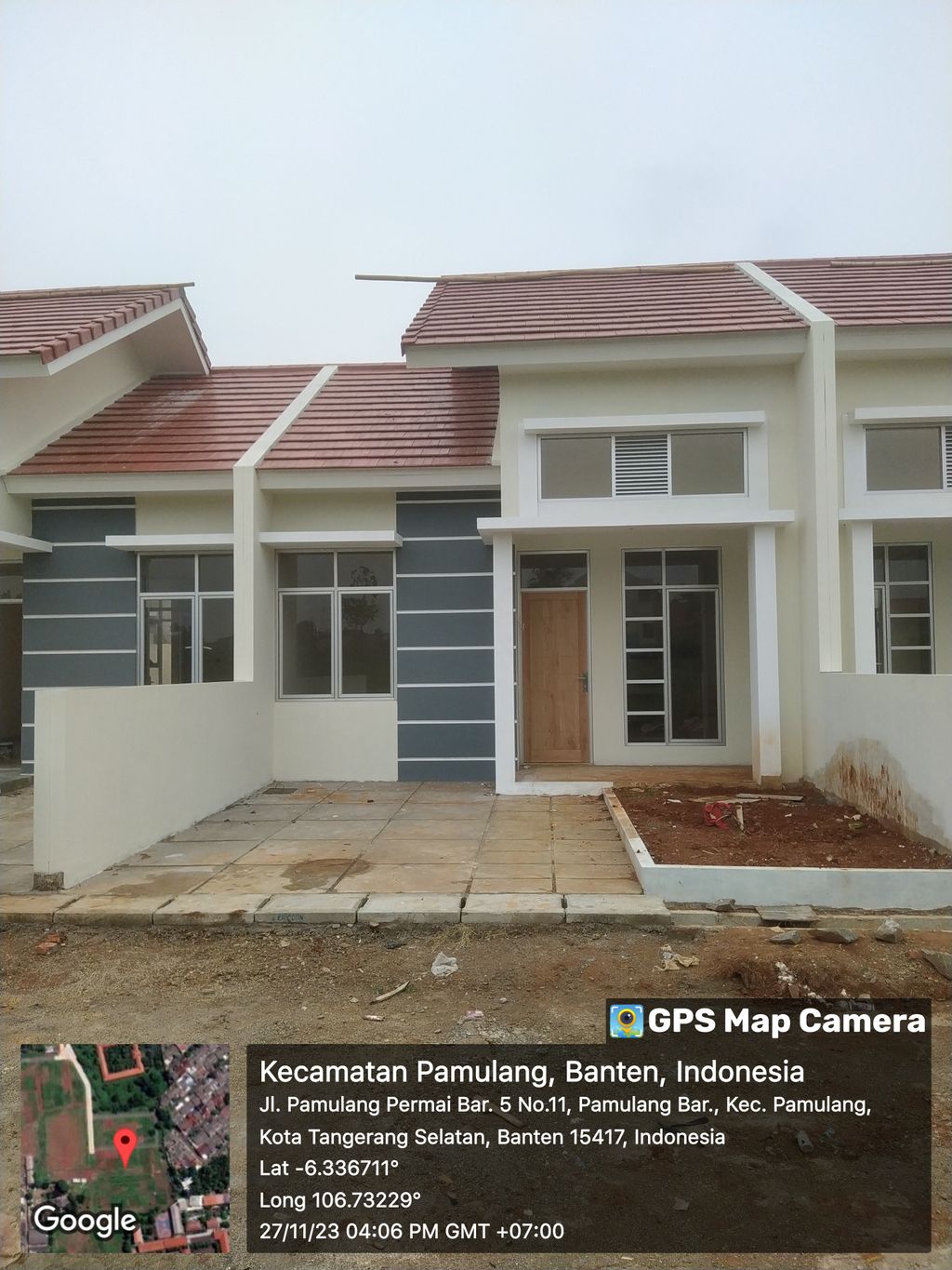 foto contoh rumah perumahan Gria Jakarta 2 Tahap 2