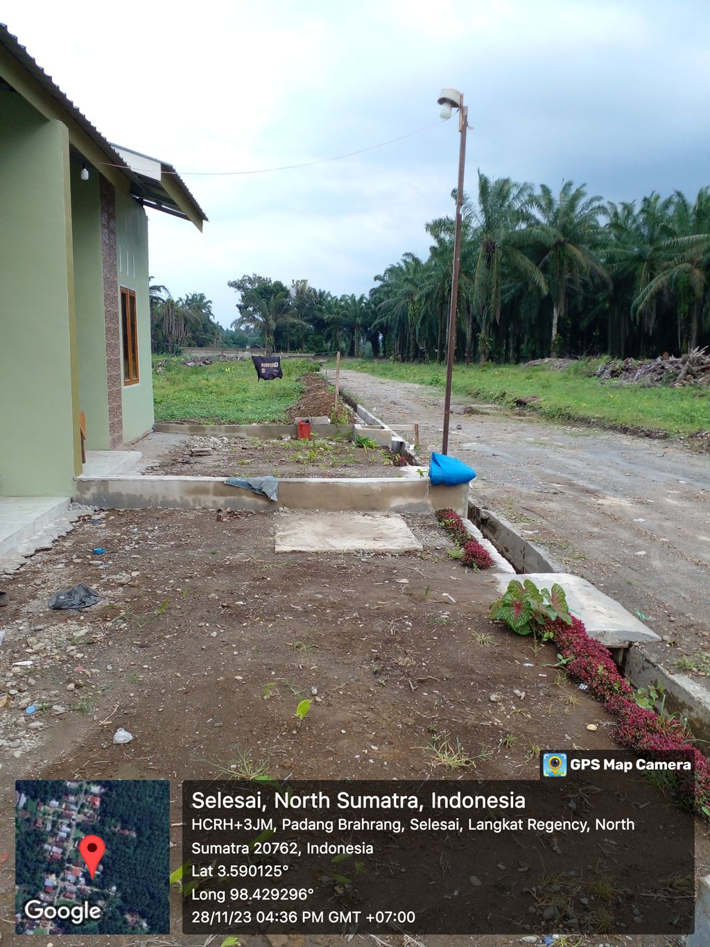 foto posisi tengah perumahan AR RAHMAN RESIDENCE