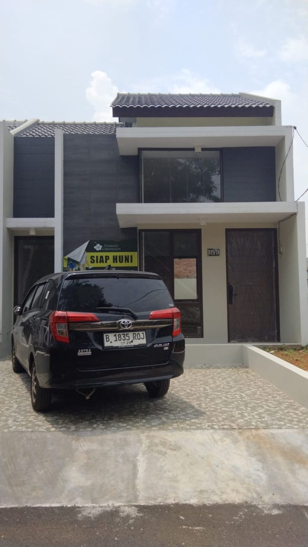 foto tampak rumah tipe 45/90 perumahan PERUMAHAN PERMATA CIMANGGIS THP 2