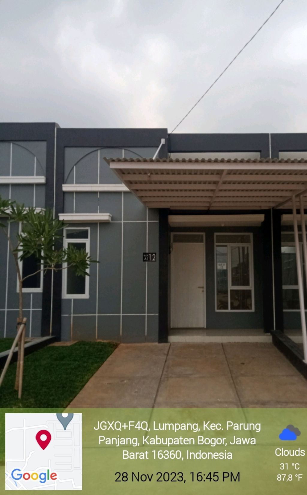 foto contoh rumah perumahan KAMAYA HILLS