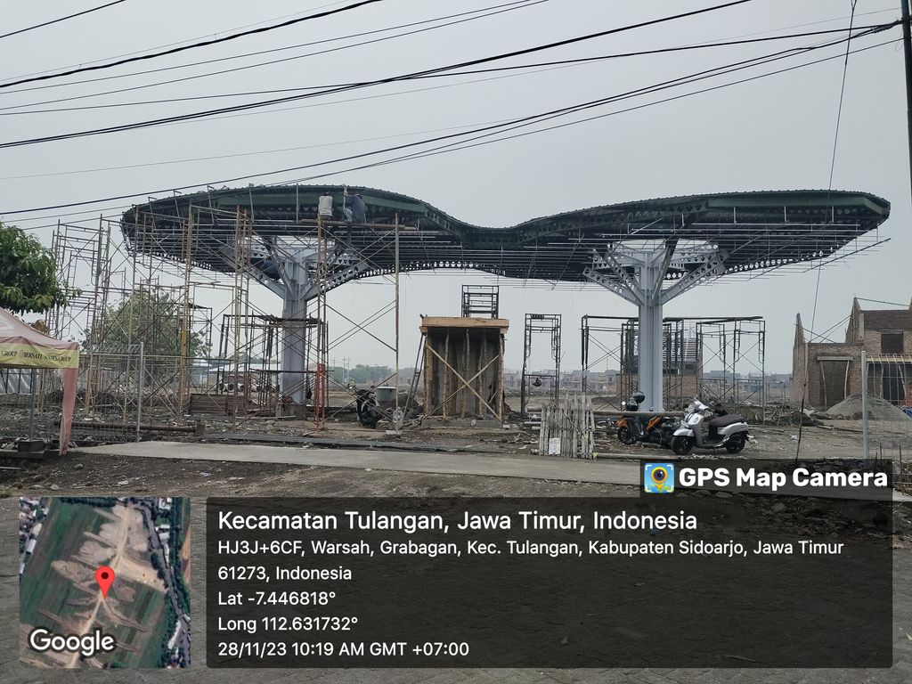 foto gerbang perumahan TAMAN ANGGUN SEJAHTERA 8