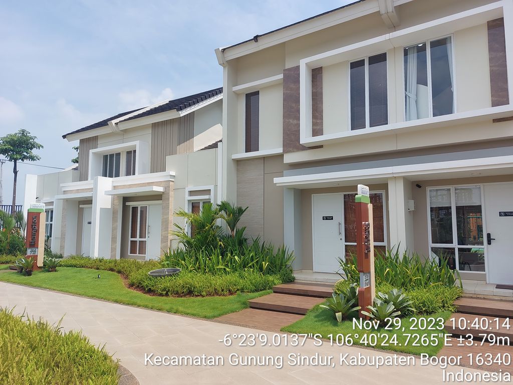 foto contoh rumah perumahan PARADISE SERPONG CITY 2
