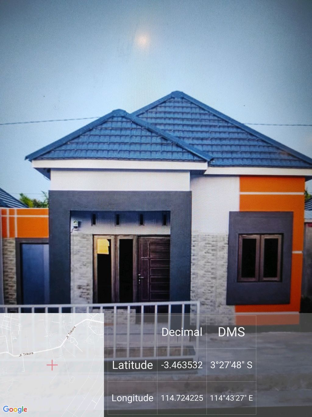 foto posisi tengah perumahan CITRA MANDIRI RESIDENCE TRIKORA