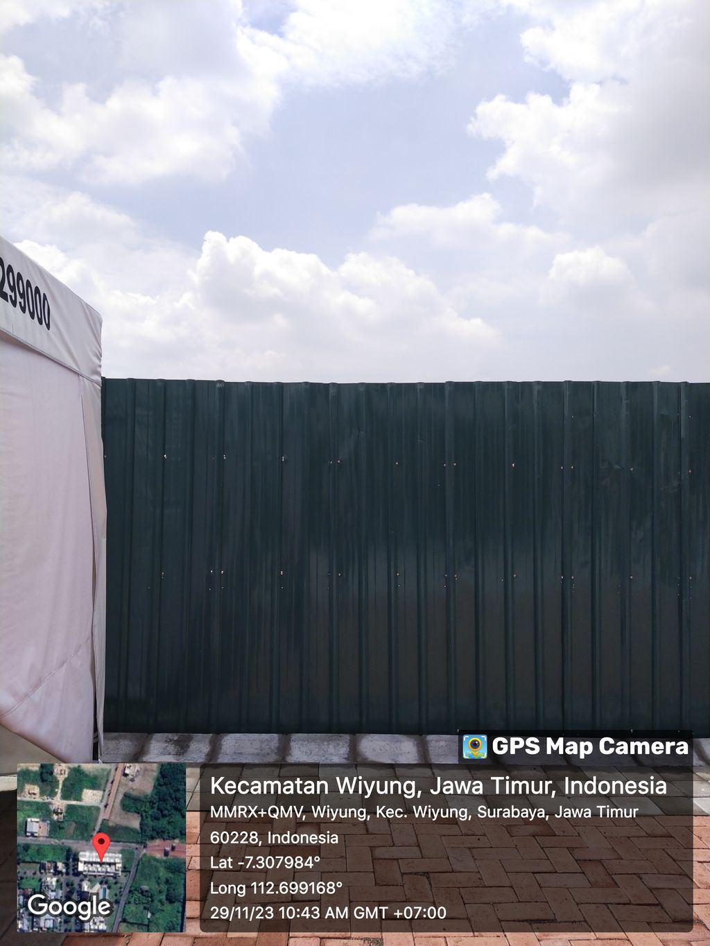 foto posisi tengah perumahan Dian Istana La Fleur