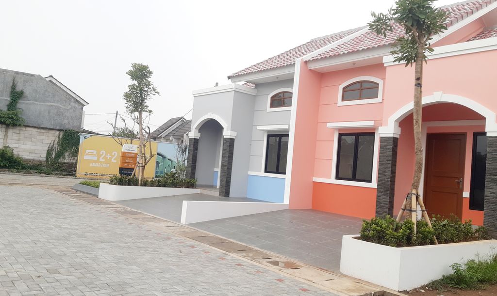 foto posisi tengah perumahan NEO MEDITERANIA