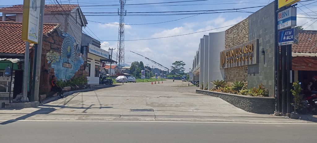 foto gerbang perumahan CIANJUR ASRI RESIDENCE TAHAP 2