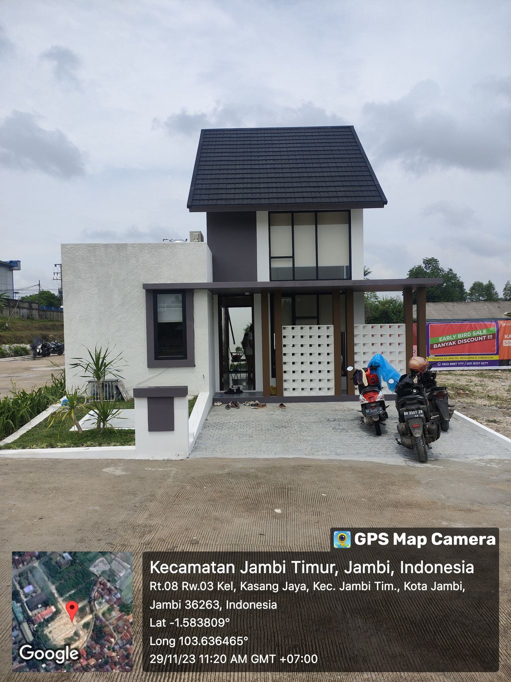 foto contoh rumah perumahan ANCOL RESIDENCE