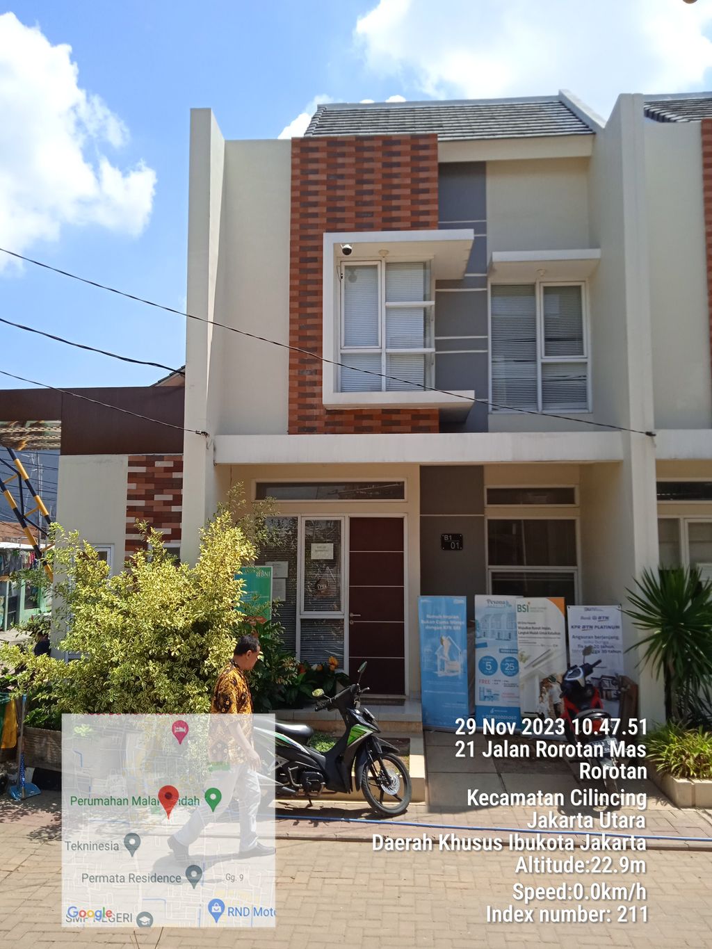 foto contoh rumah perumahan PESONA ROROTAN