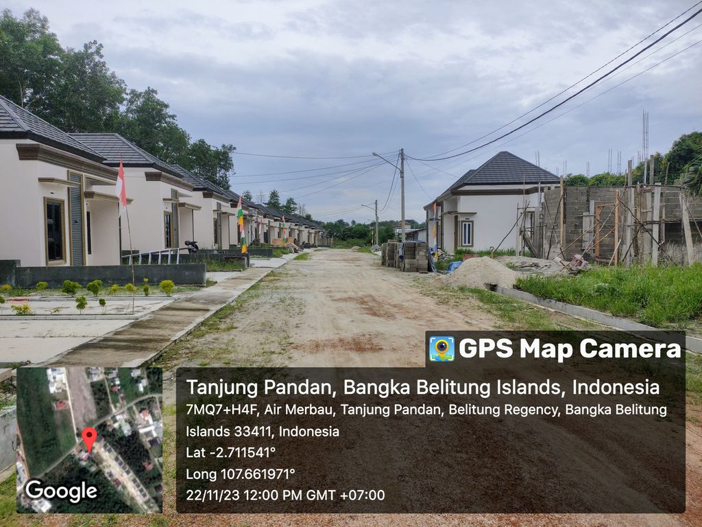foto posisi tengah perumahan Ketakong Indah Residence 2